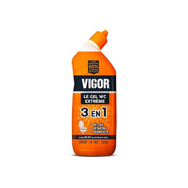 3760360761153 - Vigor - Gel WC nettoyant extrême 3 en 1