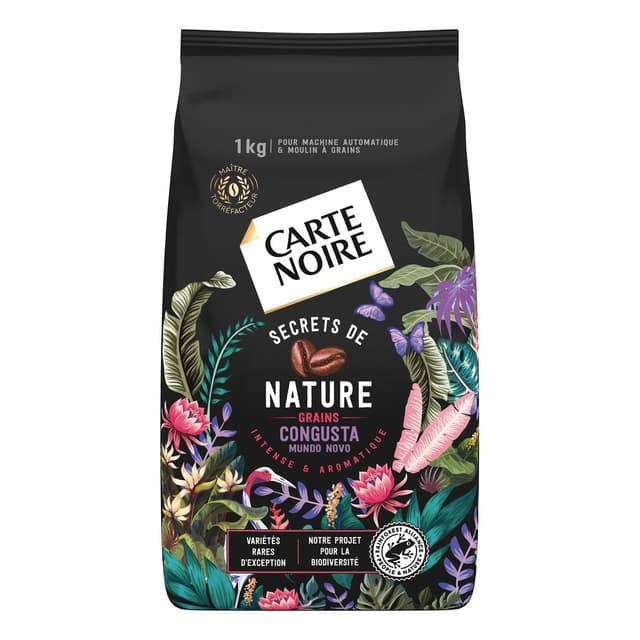8000070062153 - Carte Noire - Café en grains Secrets de Nature Congusta & Mundo Novo 