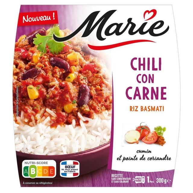 3248830002253 - Marie - Chili Con Carne, Riz Basmati Cumin Pointe de Coriandre