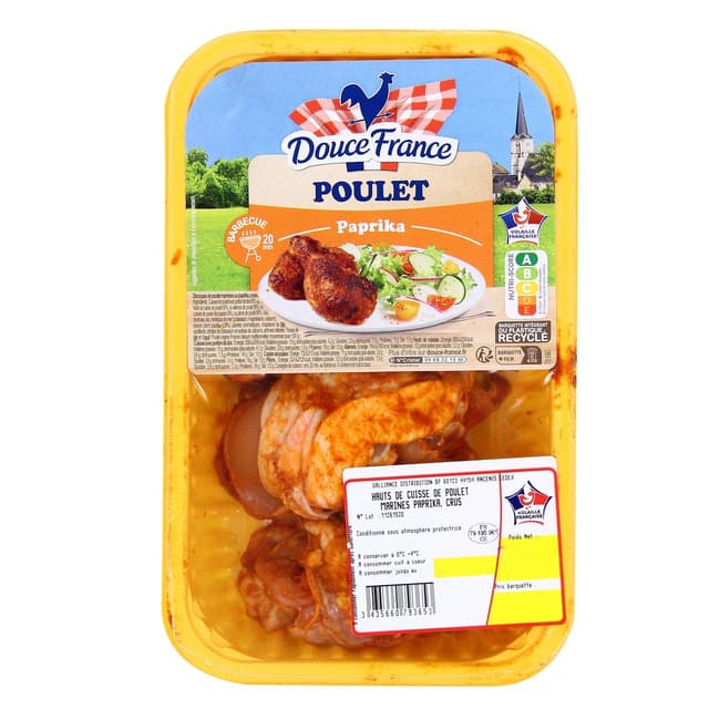 3435660793653 - Douce France - Cuisses de Poulet Paprika