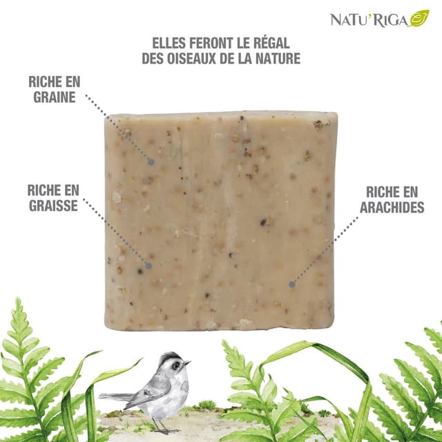 3166780064353 - Riga Natu'Riga - Pain de Graisse aux Arachides