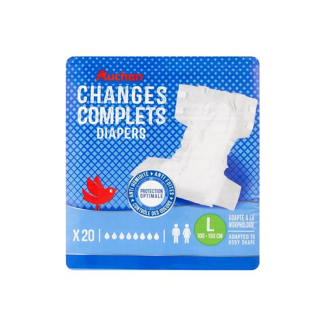 3596710534753 - Auchan - Changes complets protection optimale anti-fuites taille L