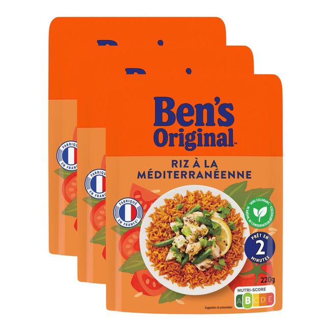 2050000395253 - Ben's Original - Riz Micro-Onde Express à la Méditérannéenne 