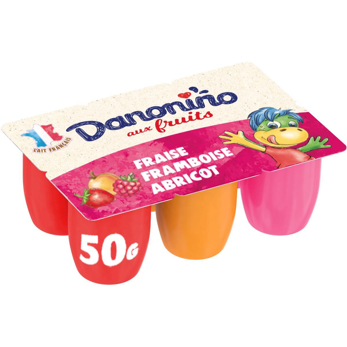 3033491225253 - Danonino - Petits suisses aux fruits
