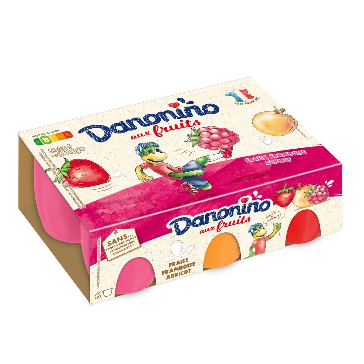 3033491225253 - Danonino - Petits suisses aux fruits