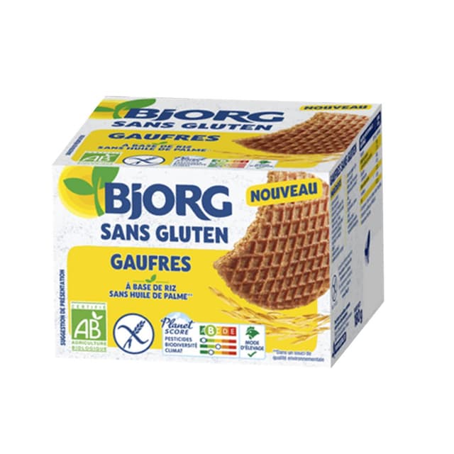 3229820806853 - Bjorg - Gaufres sans Gluten Bio