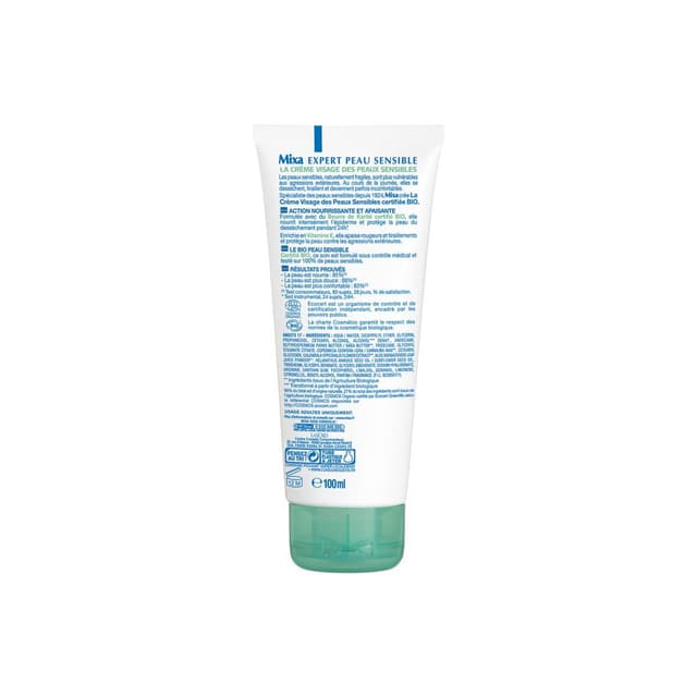 3600551187853 - Mixa - Crème Visage des Peaux Sensibles Bio