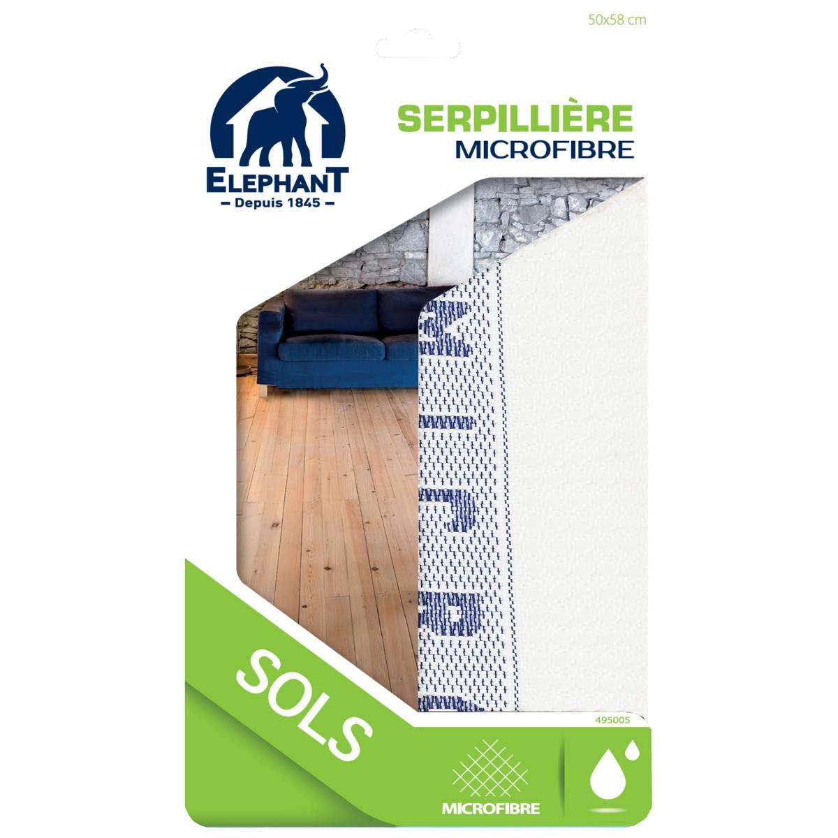 3543534950054 - Elephant - Serpillère gauffrée Microfibre