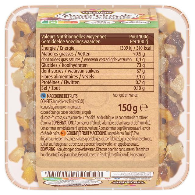 3179142040254 - Vahine - Macédoine de fruits confits