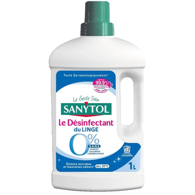 3045206360654 - Sanytol - Désinfectant du linge 0% 