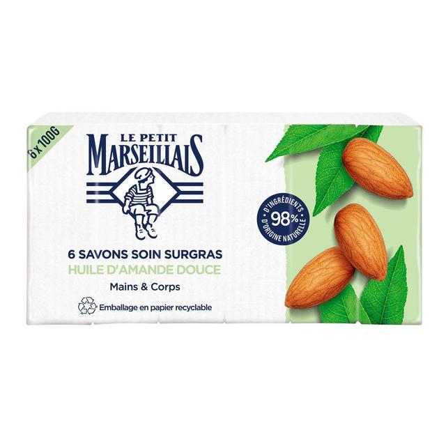 3574661681054 - Le Petit Marseillais - Savon Extra Doux à l'Amande Douce