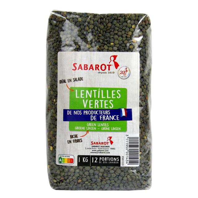 3111950001454 - Sabarot - Lentilles Vertes de France