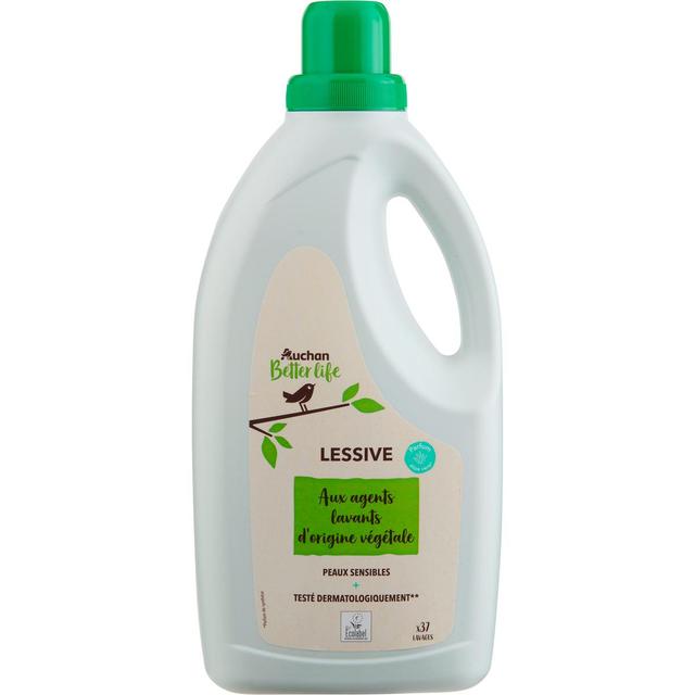 3245678083154 - Auchan Better Life - Lessive liquide Peaux sensibles Aloe vera
