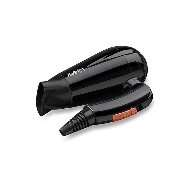 3030050153354 - Babyliss - Sèche cheveux de voyage TRAVEL DRY 2000 Noir