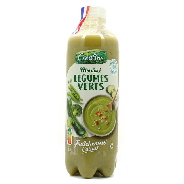 3422440003354 - Créaline - Soupe Moulinée aux Légumes Verts