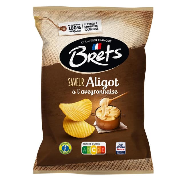 3497917003854 - Bret's - Chips saveur Aligot à l'Aveyronnaise