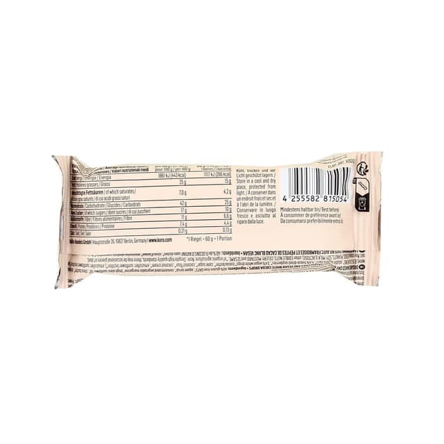 4255582815054 - Koro - Barre d'avoine framboise chocolat blanc bio 