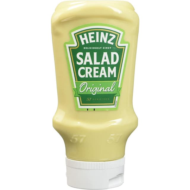 5000157075154 - Heinz - Salad Cream Top Down - Crème de Salade