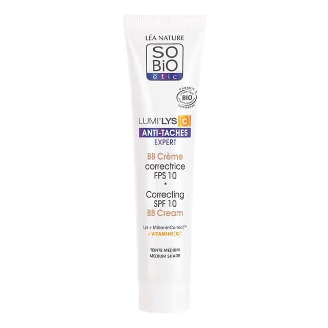 3517360026054 - SO'BIO ETIC - BB Crème Anti-taches Medium Unifiant Teinté Lumi'lys C