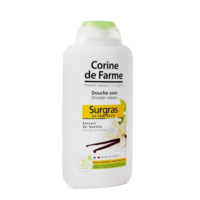 3468080408654 - Corine de Farme - Douche Soin Surgras à l'Extrait de Vanille
