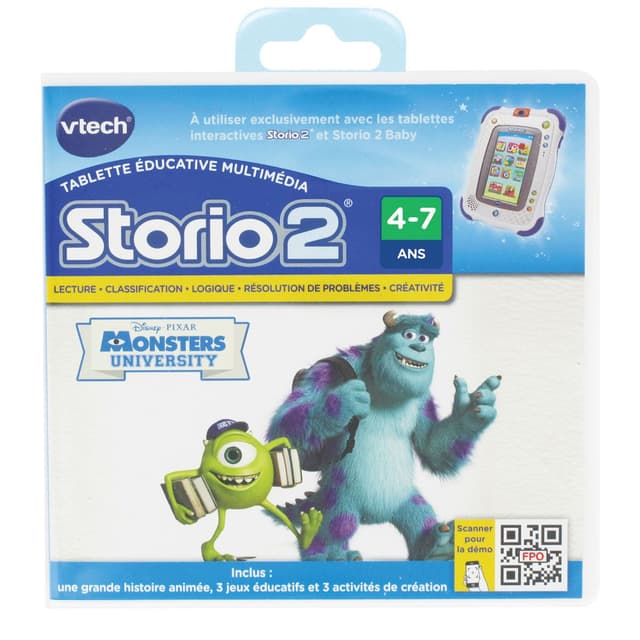Cartouche de jeu Vtech Storio Mes comptines animées - Tablettes educatives - Achat & prix