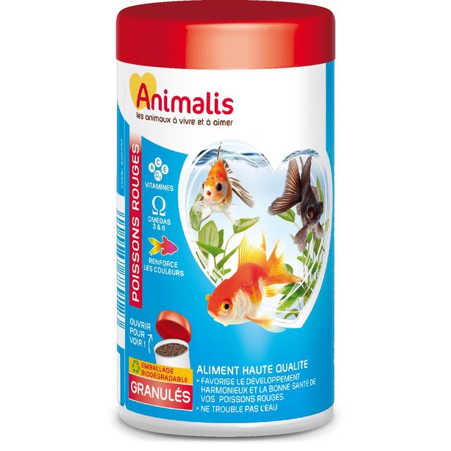 3700602094243 - Animalis - Aliments granulés pour poissons rouges