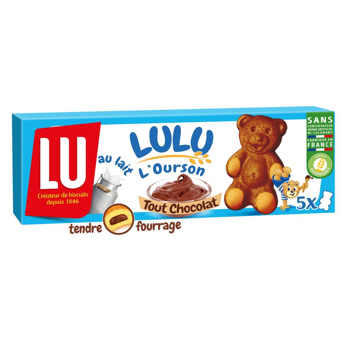 3017769149854 -  - LULU L'OURSON TT CHOC X5 150G
