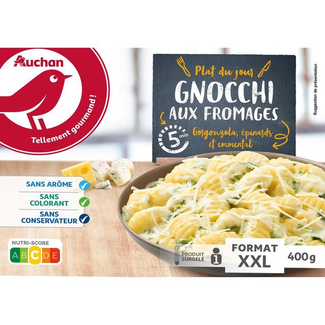 3596710489954 - Auchan - Gnocchi aux fromages