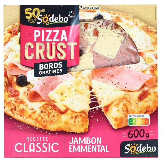 3242273050055 - Sodebo - Pizza Crust Jambon Emmental