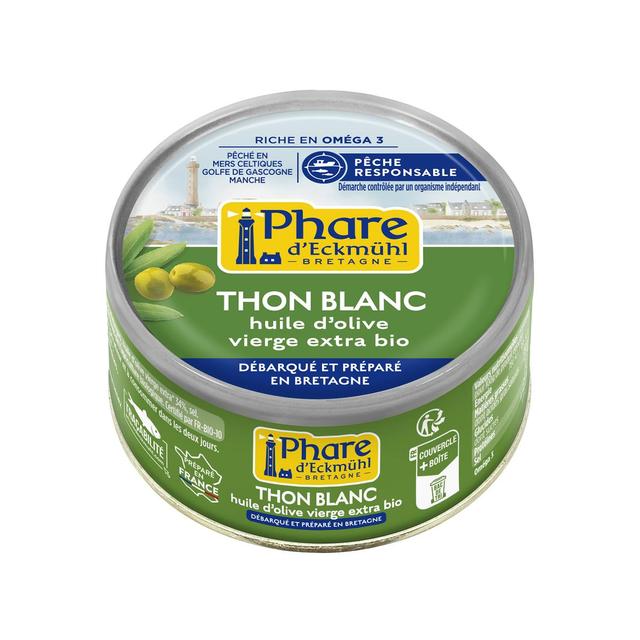 3263670041255 - Phare d'Eckmuhl - Thon blanc à l'huile d'olive vierge extra bio 