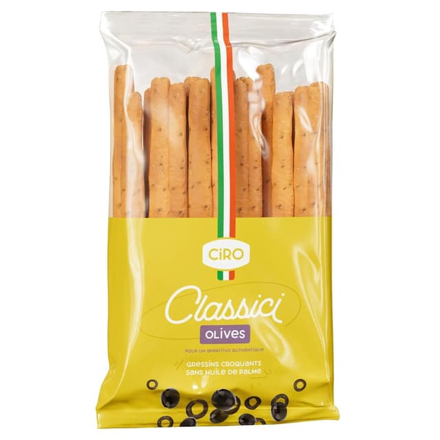 3760014291555 - Ciro - Grissini Authentique Olive