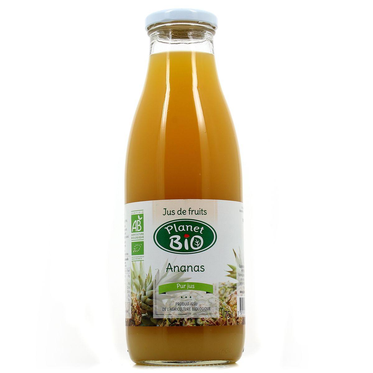Planet Bio - Jus d'ananas Bio 