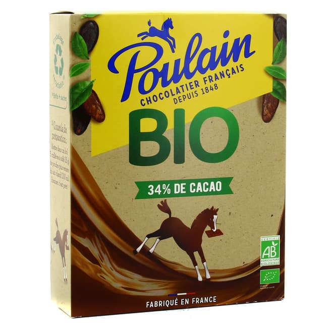 3664346312455 - Poulain - Chocolat en poudre bio