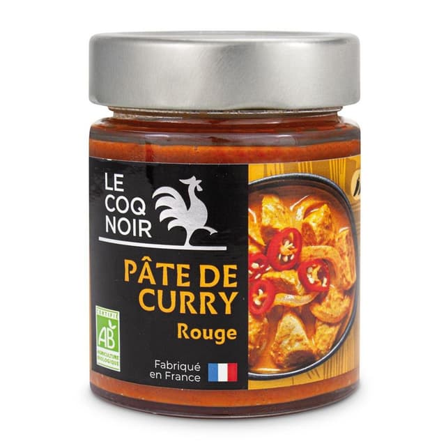 3269710112855 - Le Coq Noir - Pâte Curry Rouge Bio