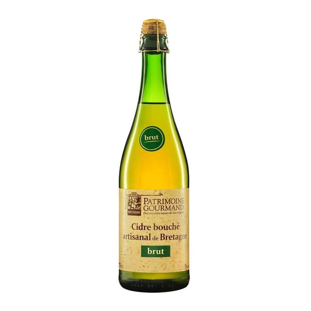 3257984003955 - Patrimoine Gourmand - Cidre brut artisanal de bretagne 5% Vol
