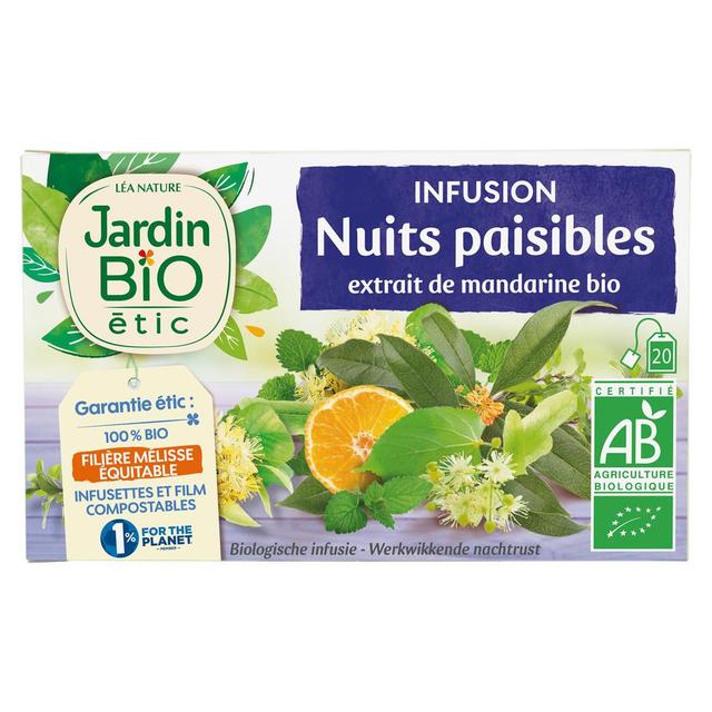3456300013955 - Jardin Bio Etic - Infusion Nuit Paisible Bio - 20 sachets
