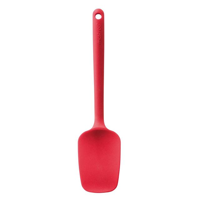 3485990104155 - Mastrad - Spatule Cuillère Silicone Rouge