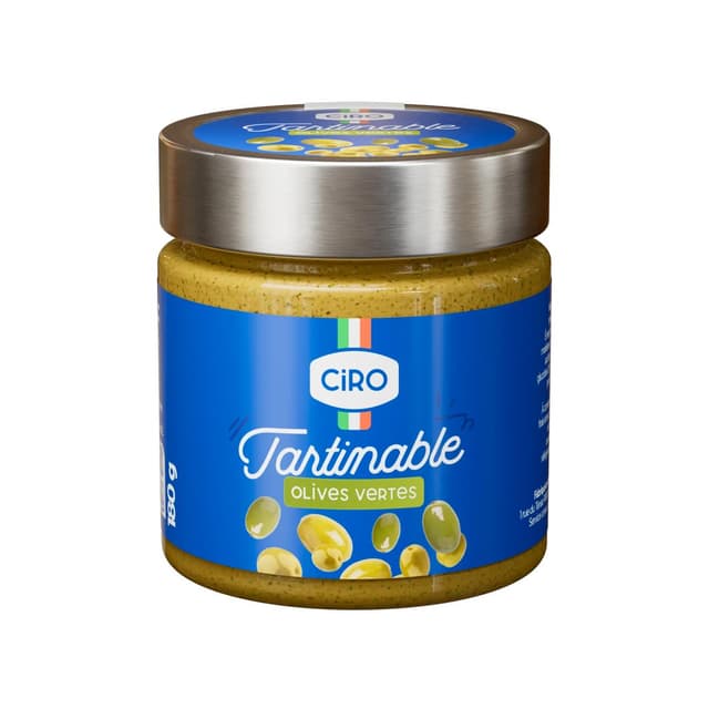 3760014294655 - Ciro - Tartinable Olives Vertes