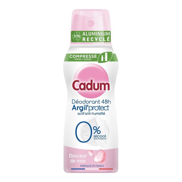 3600551154855 - Cadum - Déodorant Argil Protect Douceur de Rose 48H
