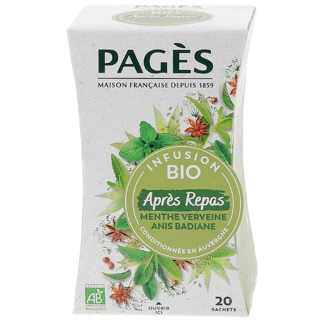 3398984215655 - Pagès - Infusion Après-repas BIO