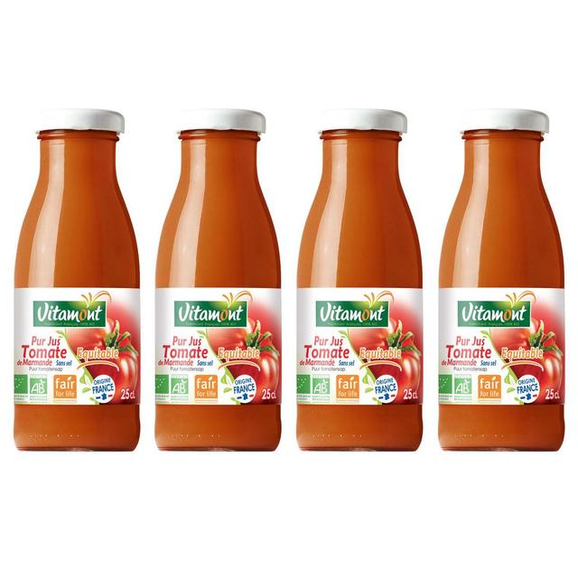 2050000325755 - Vitamont - Mini pur jus tomate de marmande Bio