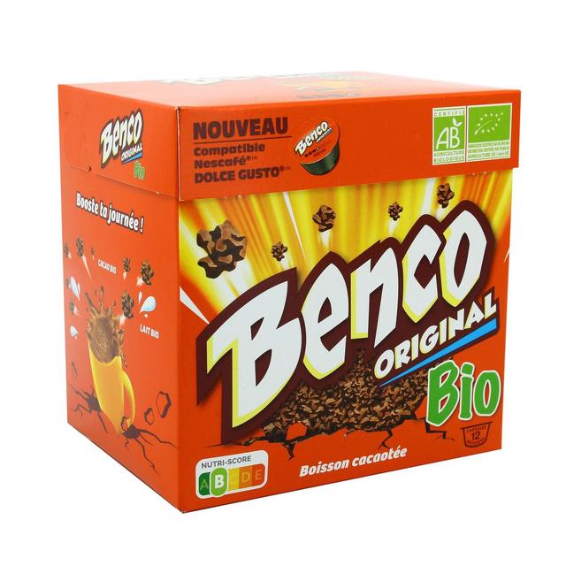 3700278405855 - Benco - Capsules de chocolat bio