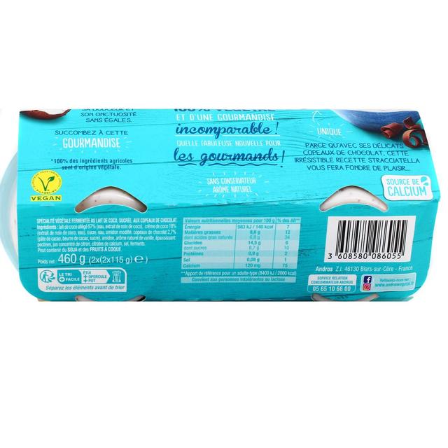 3608580086055 - Andros Gourmand et Végétal - Dessert à la Grecque Stracciatella