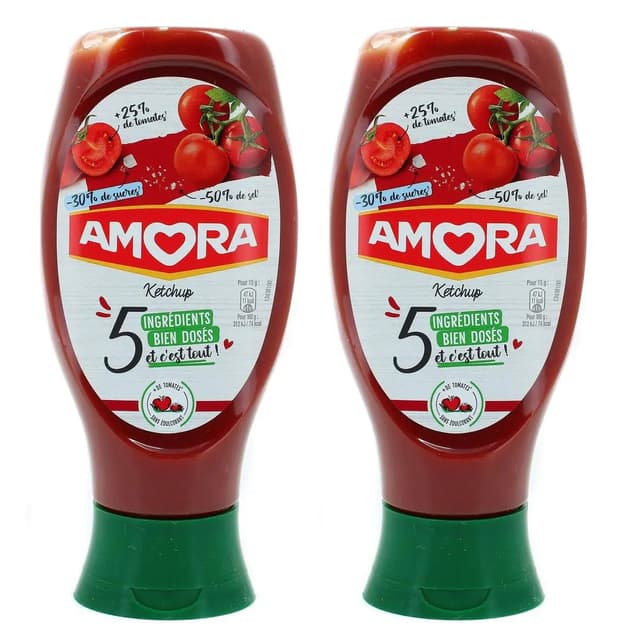 2050000417955 - Amora - Ketchup 5 ingrédients 
