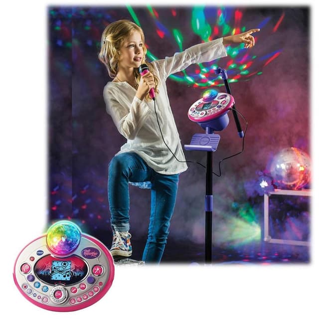 3417761658055 - Vtech - Micro Kidi Superstar Lightshow Rose