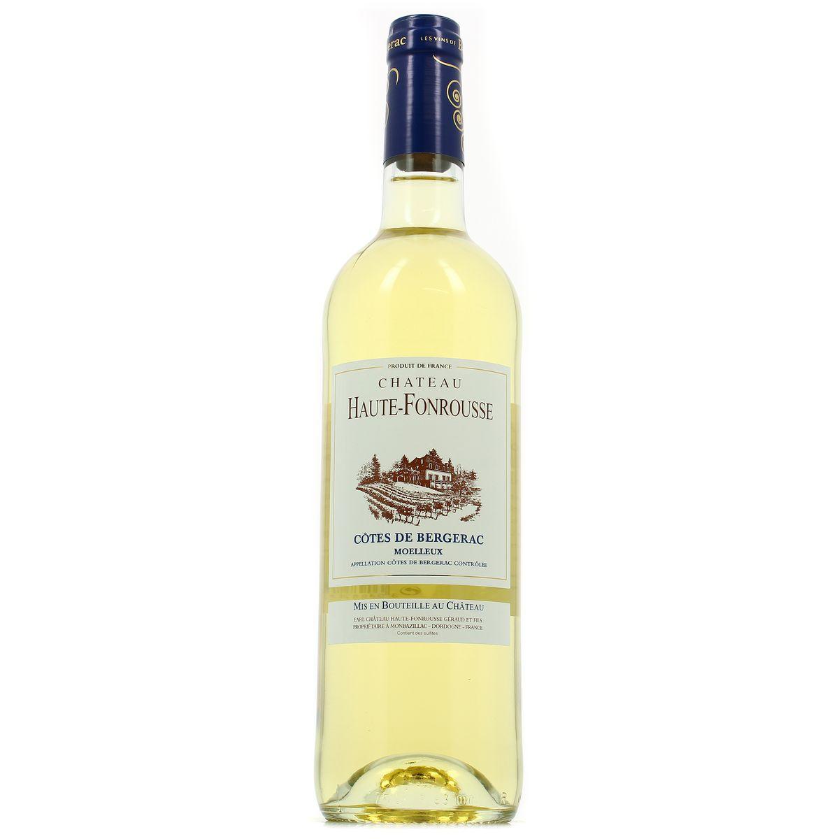 Bergerac Moelleux AOC - Château Haute Fonrousse