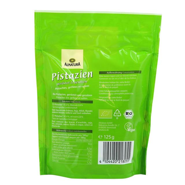 4104420231337 - Alnatura - Pistaches grillées et salées bio