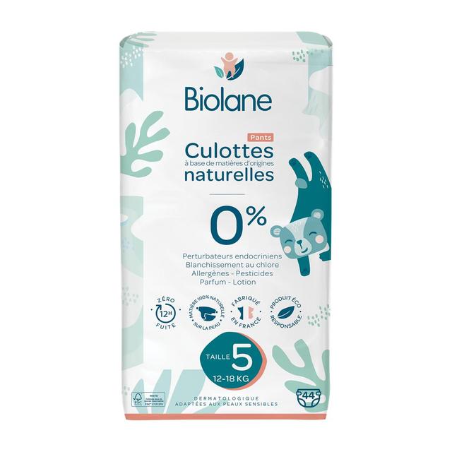 3286010068255 - Biolane - Couches-Culottes Ecologiques T5  12-18Kg 