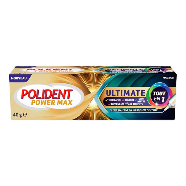 5054563198655 - Polident - Crème fixative pour prothèse dentaire Power Max Ultimate