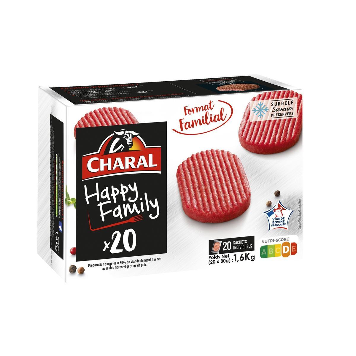 3181232519755 - Charal - Hachés moelleux au b¿uf